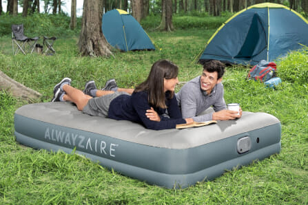 ที่นอนเป่าลม Bestway AlwayzAire Fortech Air Mattress Queen แบบชาร์จ_1